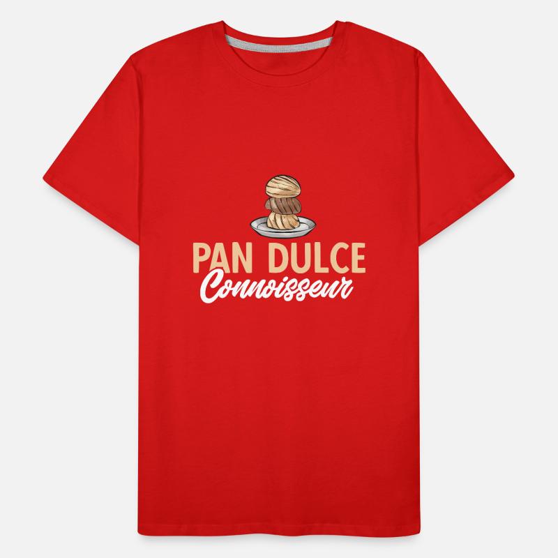 Concha Hispanic Mexican Pan Dulce Men's Premium Organic T-Shirt