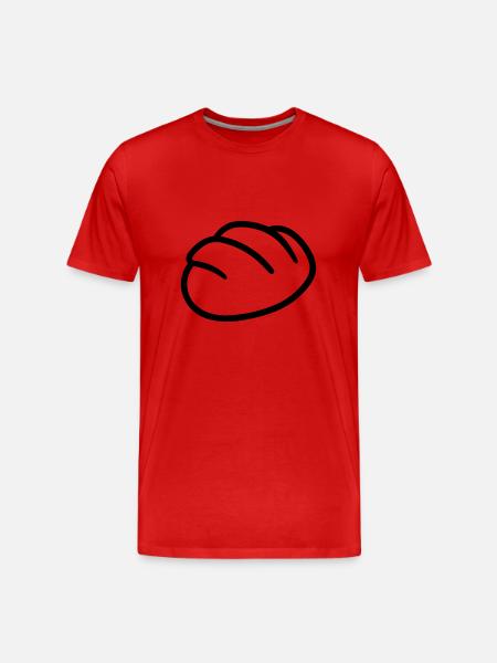 Zauberstab - Männer Premium Bio T-Shirt - Rot