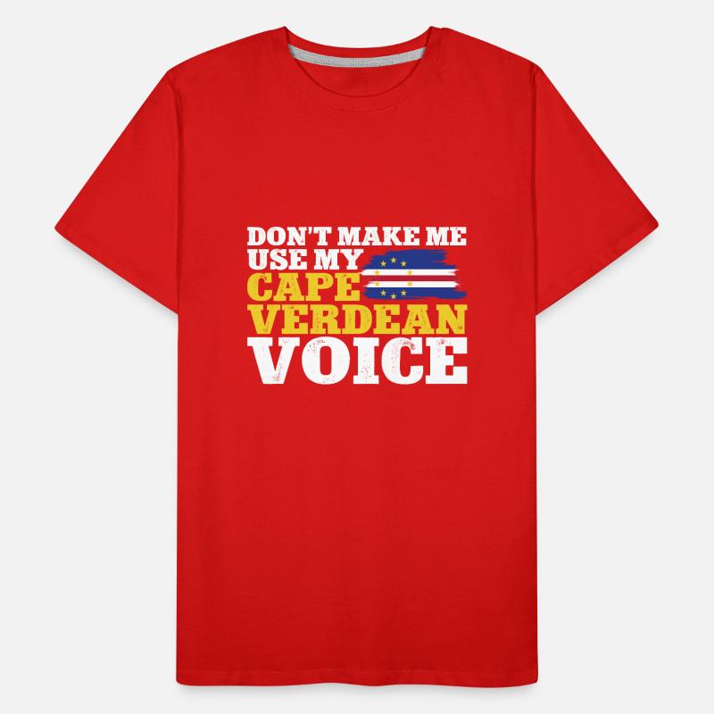 Drapeau du Cap-Vert Drapeau du Cap-Vert T-shirt bio Premium Homme