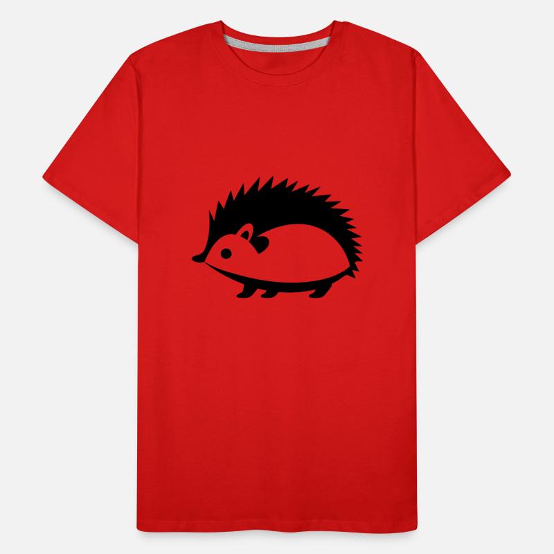 Hedgehog Men's Premium Organic T-Shirt