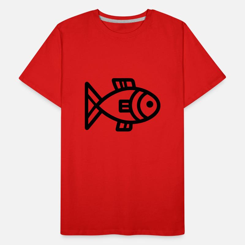 Poisson T-shirt bio Premium Homme