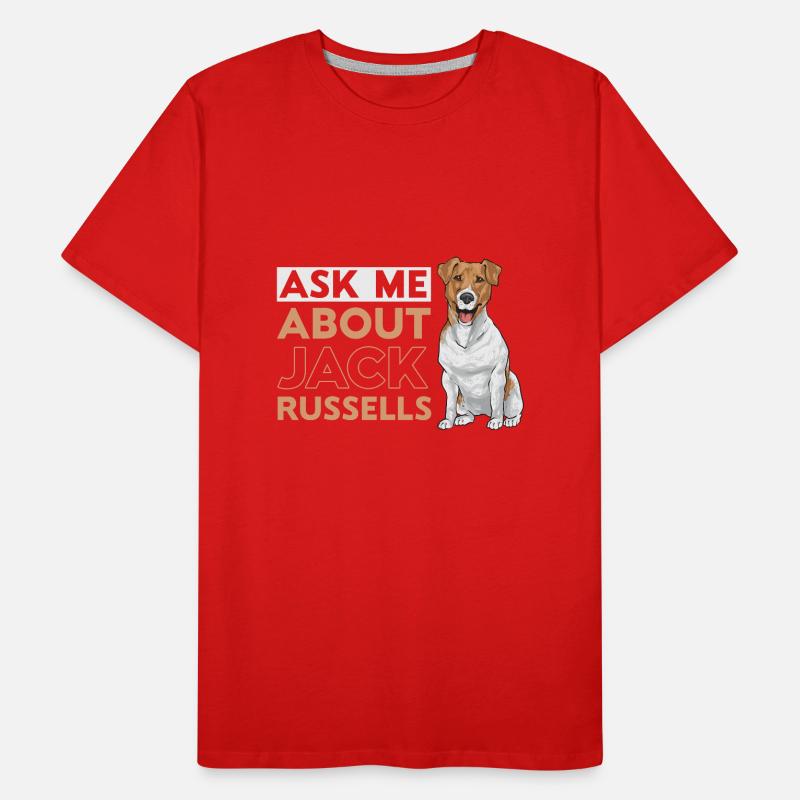 Jack Russell Terrier Men's Premium Organic T-Shirt