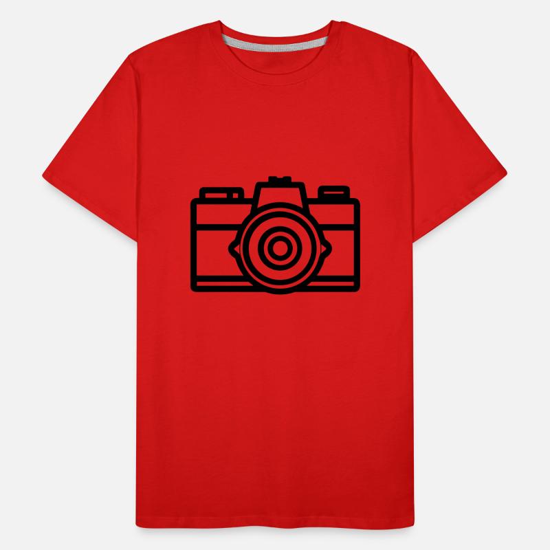 Camera Men's Premium Organic T-Shirt