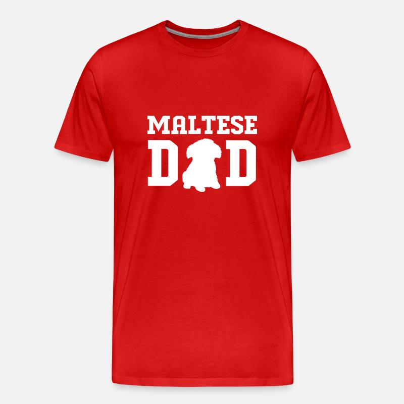 Malteser - Männer Premium Bio T-Shirt - Rot