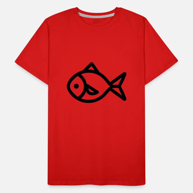 Poisson T-shirt bio Premium Homme