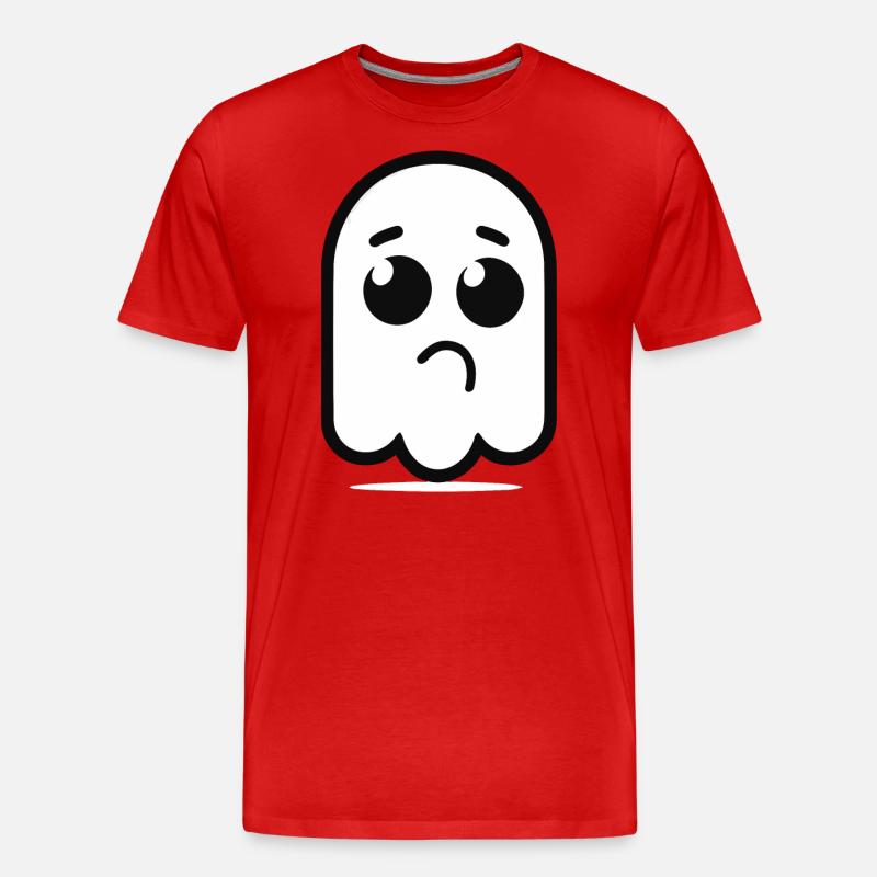 Symbol Minimalismus - Männer Premium Bio T-Shirt - Rot