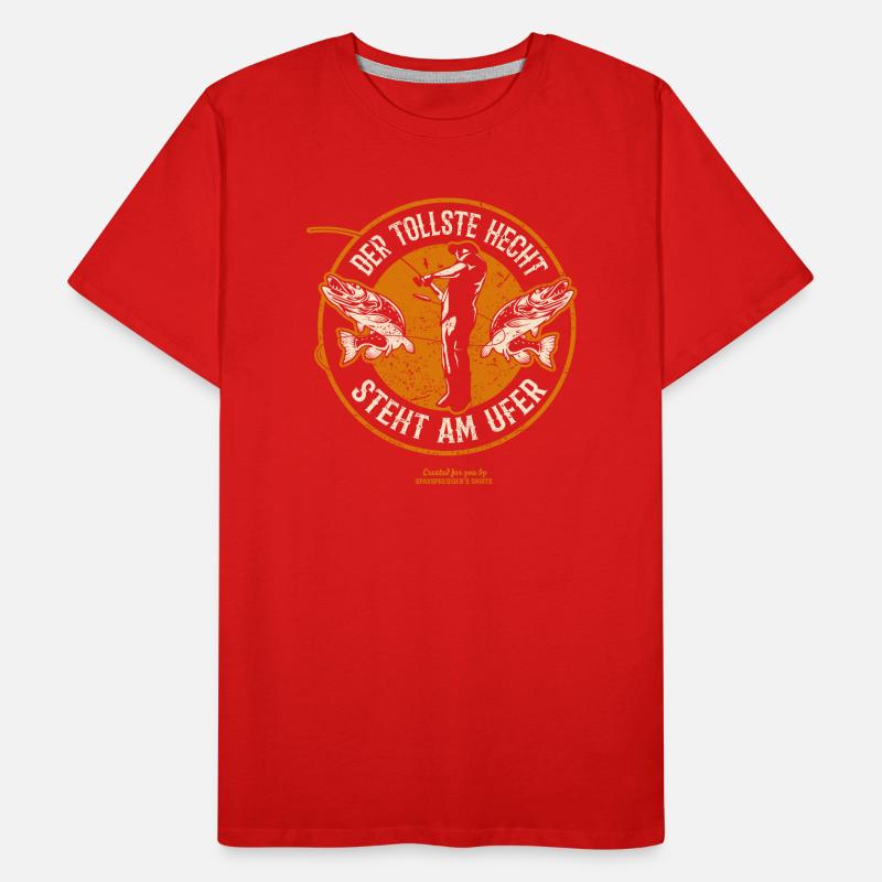 Der tollste Hecht Männer Premium Bio T-Shirt