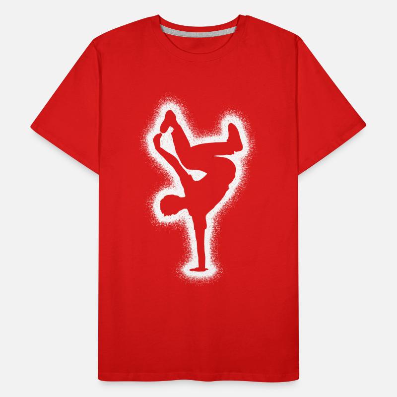 Breakdance Danse Breakdancer Enfants Breakdancer T-shirt bio Premium Homme