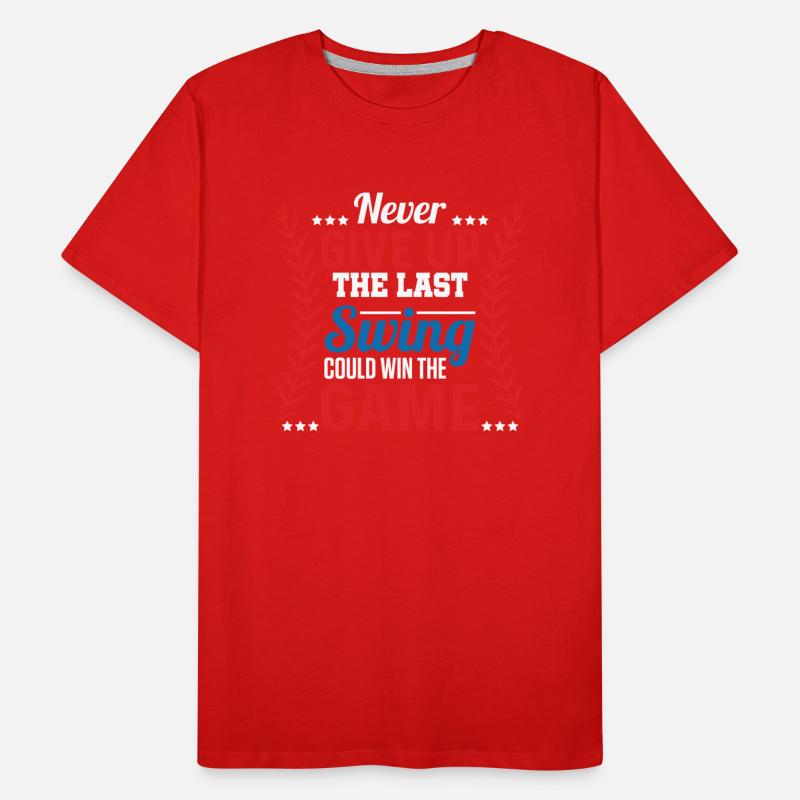 Match de baseball T-shirt bio Premium Homme