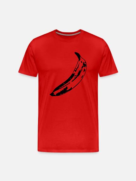 Banana - Männer Premium Bio T-Shirt - Rot
