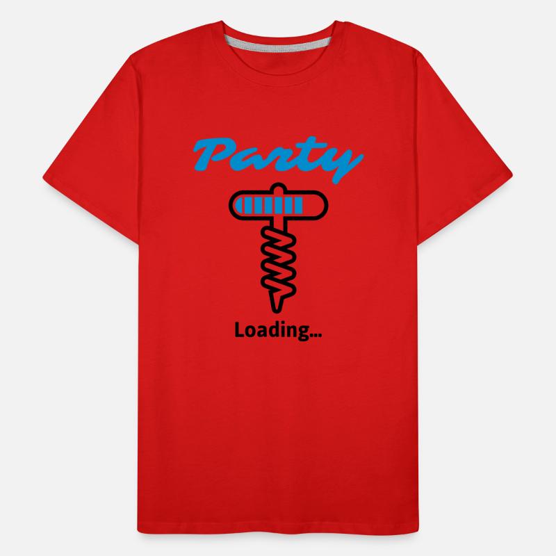 Party Loading ... Men's Premium Organic T-Shirt