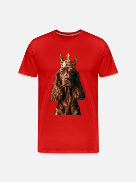 Irish Setter - Men's Premium Organic T-Shirt - red