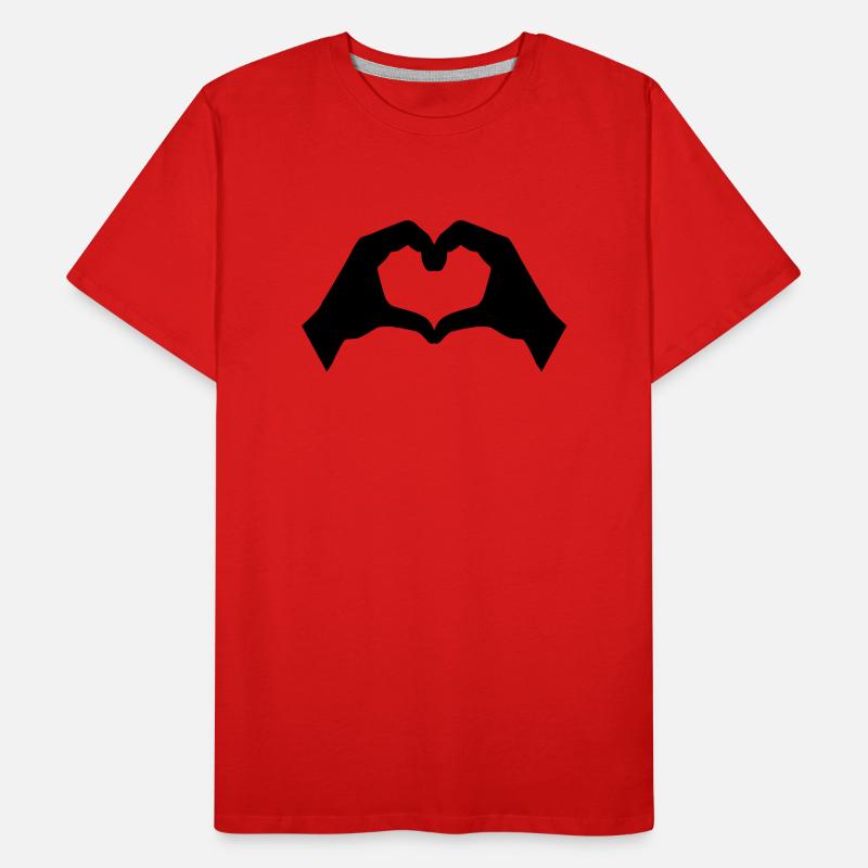 Main T-shirt bio Premium Homme