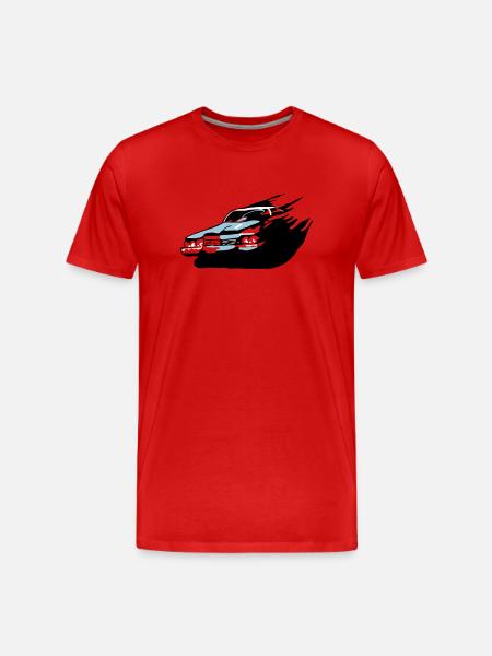 speed - Men's Premium Organic T-Shirt - red