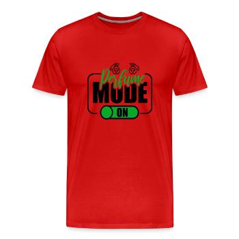 Parfüm Fragrance Perfüm Perfume Parfum Duft - T-shirt bio Premium Homme - rouge - Devant - Damien (186cm)