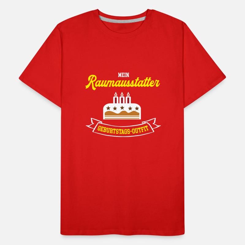 Raumausstatter Geburtstag Geburtstagsgeschenk Männer Premium Bio T-Shirt