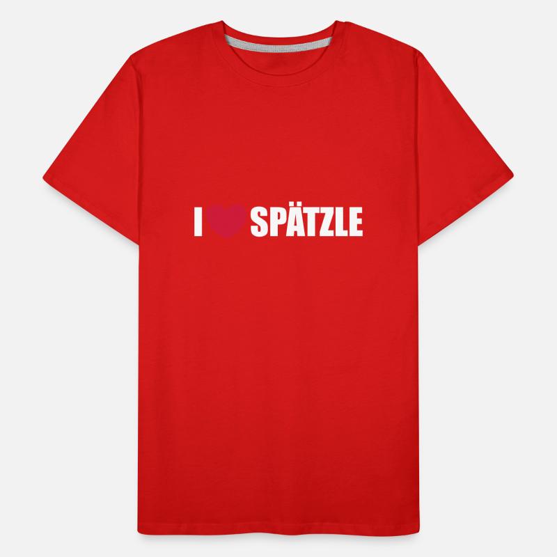 Spätzle Männer Premium Bio T-Shirt