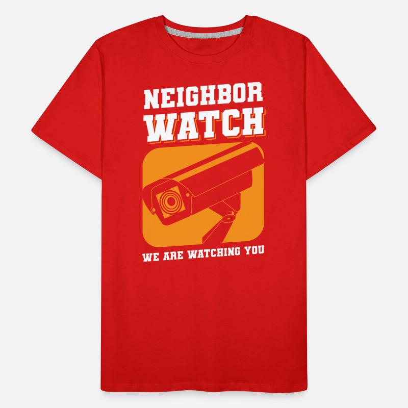 Nachbar Freundschaft Bier Feier Männer Premium Bio T-Shirt