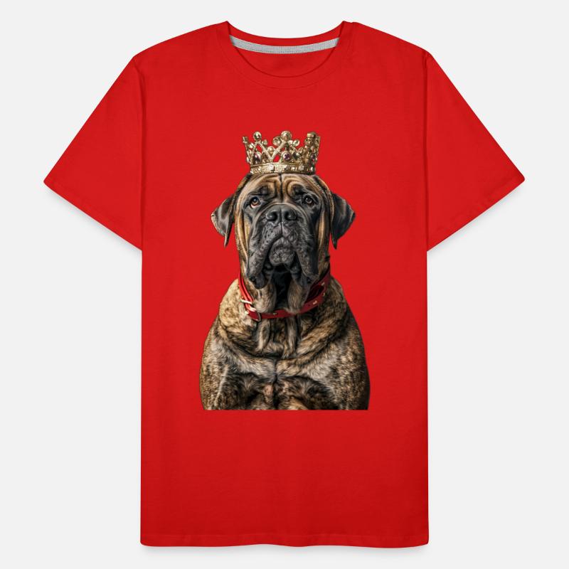 Englischer Mastiff Männer Premium Bio T-Shirt