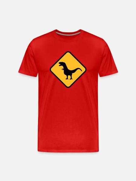 trex - T-shirt bio Premium Homme - rouge