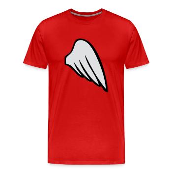 rightwing - T-shirt bio Premium Homme - rouge - Devant - Damien (186cm)