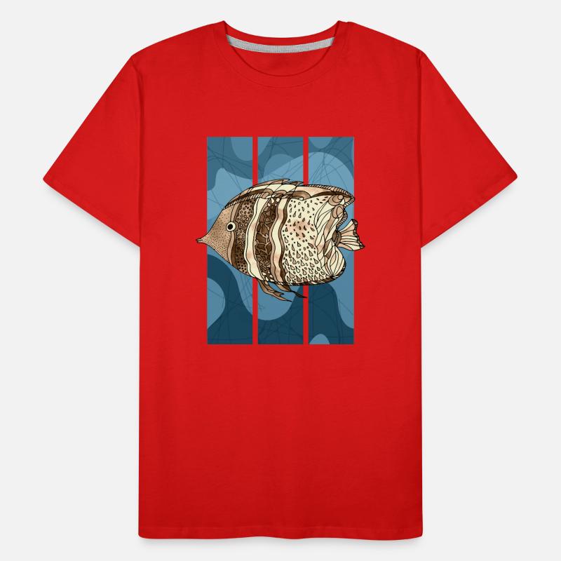 Fish Men's Premium Organic T-Shirt