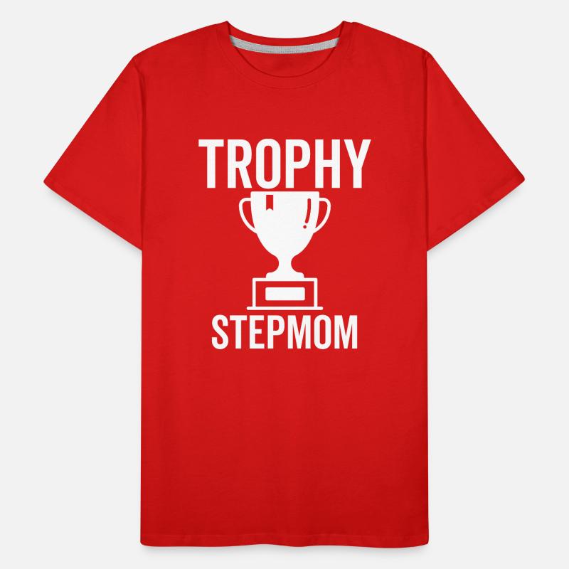 Trophäe Stiefmutter Männer Premium Bio T-Shirt