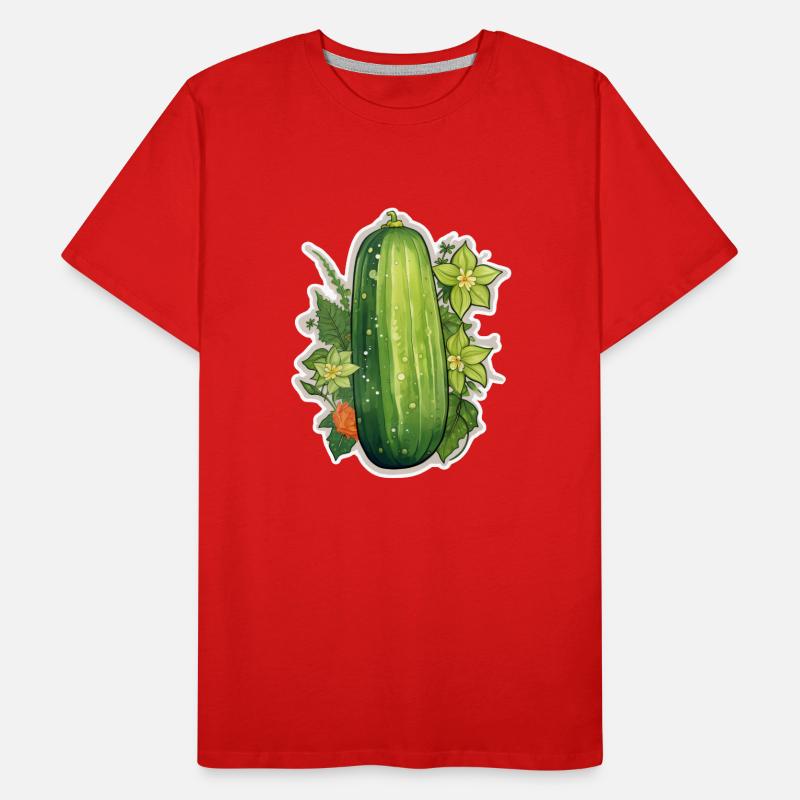 Concombre T-shirt bio Premium Homme
