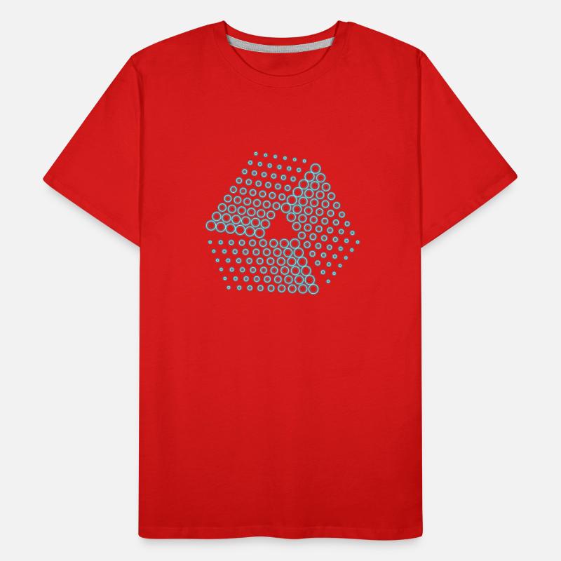 des points abstraits T-shirt bio Premium Homme