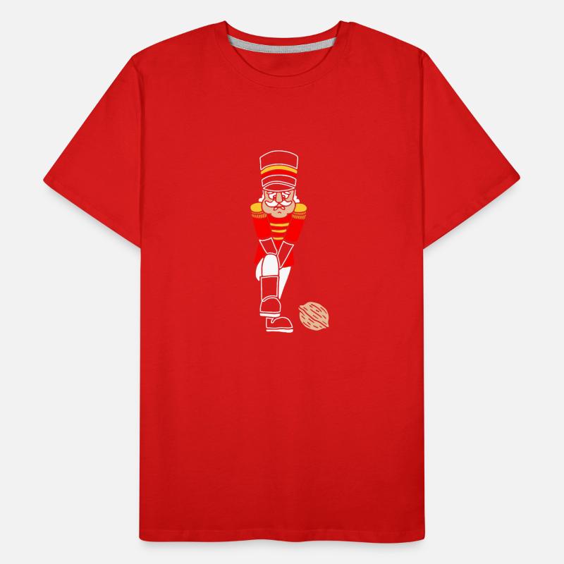 Son of a Nutcracker Christmas Gift Men's Premium Organic T-Shirt