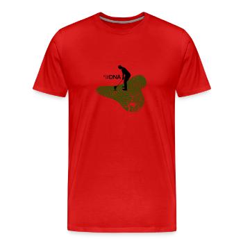 Le golf est mon cadeau d'ADN pour les golfeurs shirt - T-shirt bio Premium Homme - rouge - Devant - Damien (186cm)