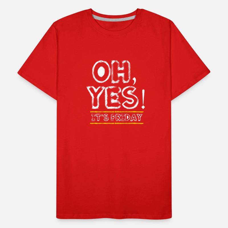 Friday - weekend - closing time Men's Premium Organic T-Shirt