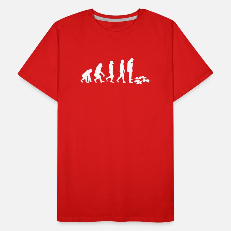 Puzzle (casse-tête) - Puzzles - Evolution T-shirt bio Premium Homme