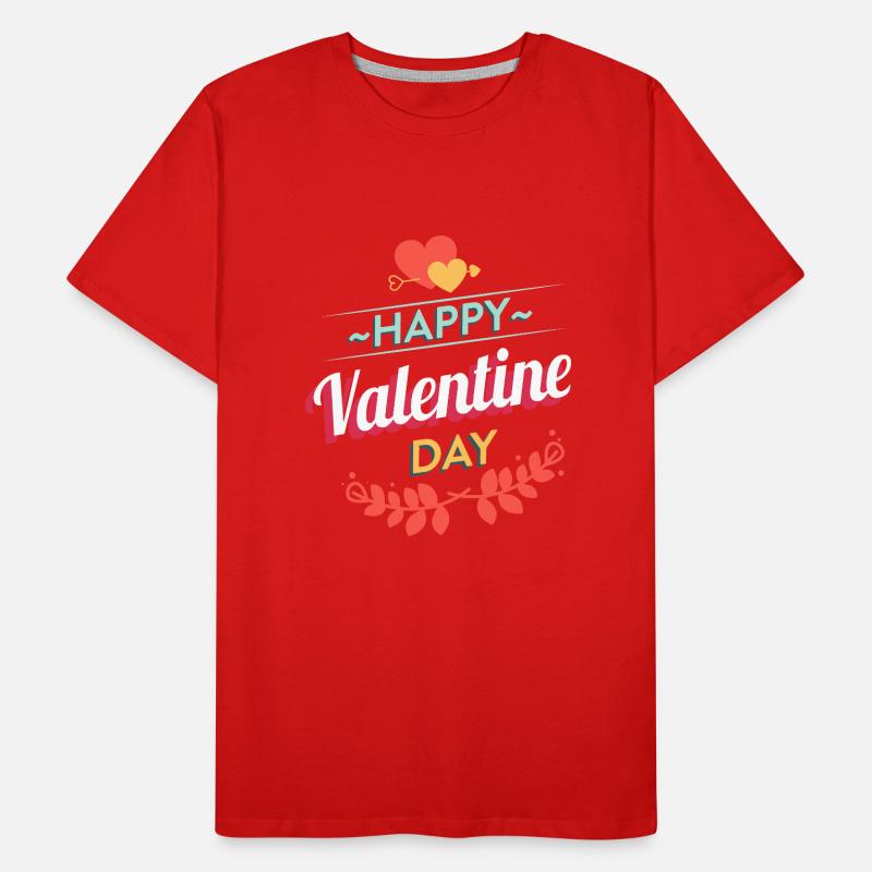 Joyeuse Saint Valentin ... Joyeuse Saint Valentin T-shirt bio Premium Homme