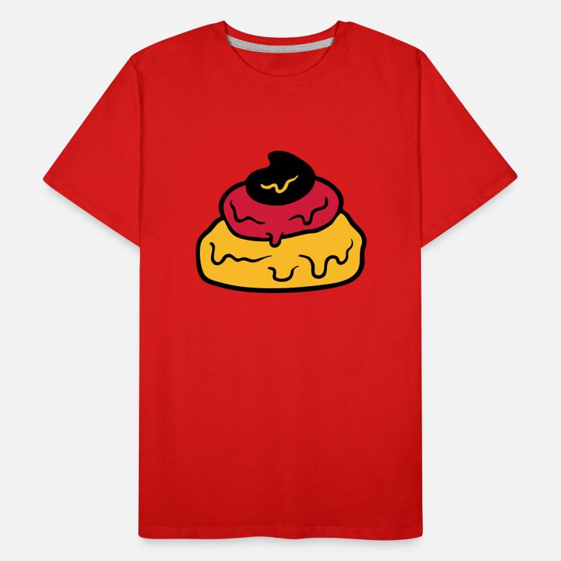 tas de merde petits tas dégoûtant 3 couleurs natio T-shirt bio Premium Homme
