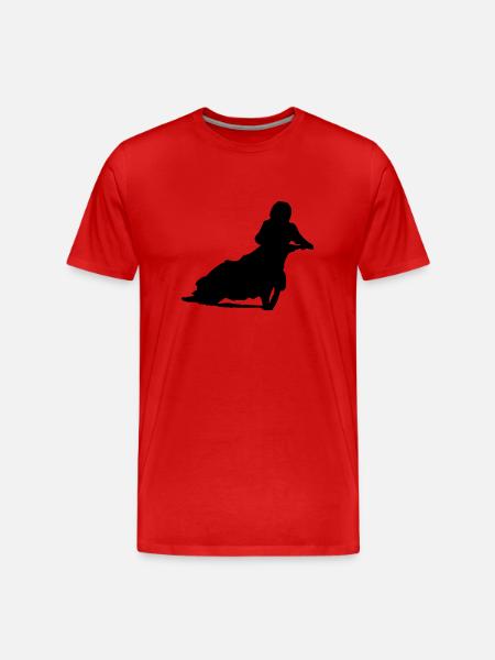 Speedway - Männer Premium Bio T-Shirt - Rot