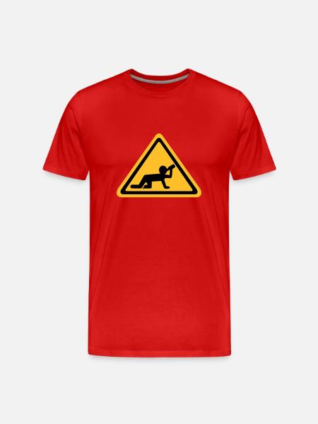 Alcool - T-shirt bio Premium Homme - rouge