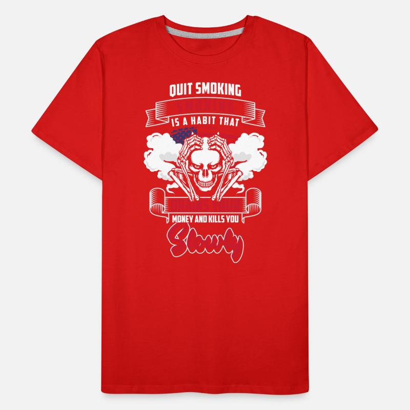 Tabagisme T-shirt bio Premium Homme
