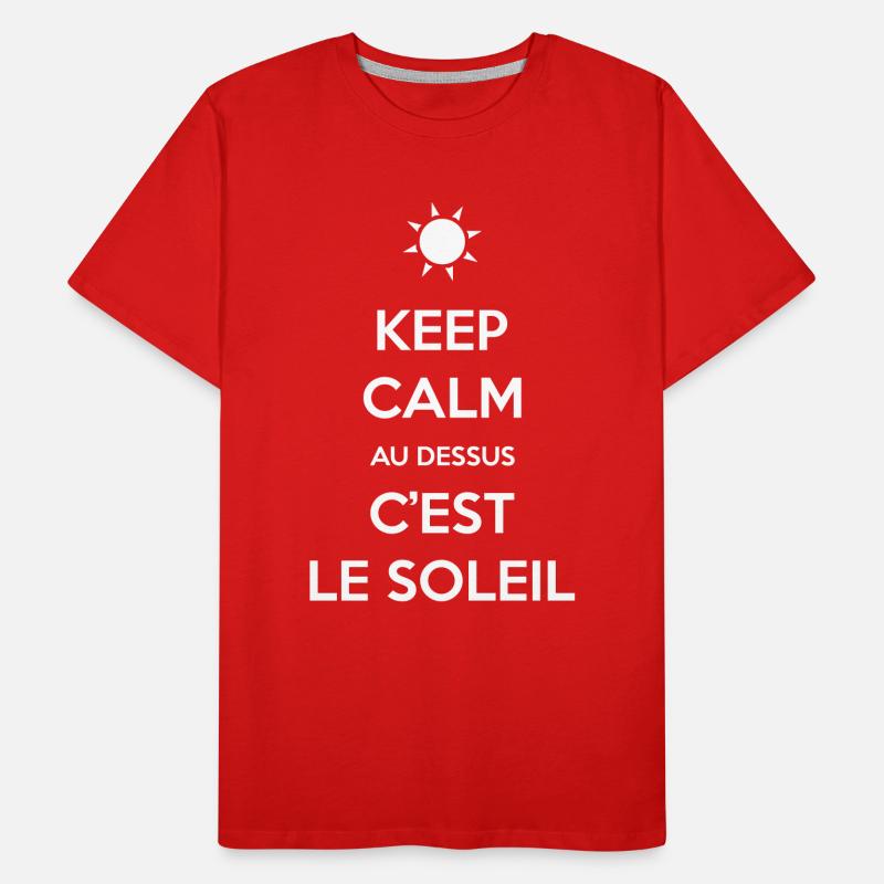 keep soleil T-shirt bio Premium Homme