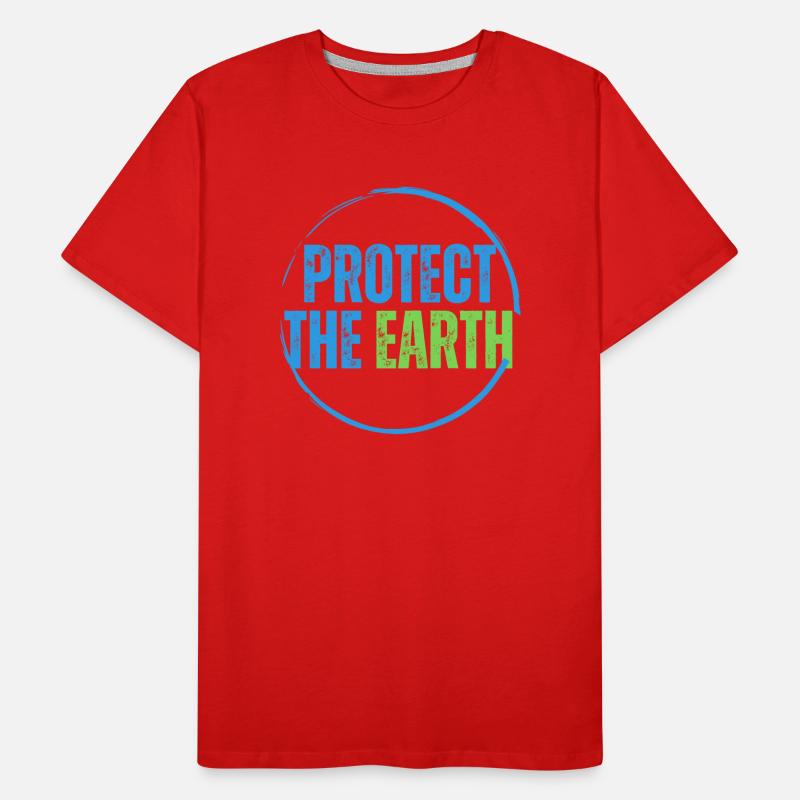 Protéger la planète T-shirt bio Premium Homme