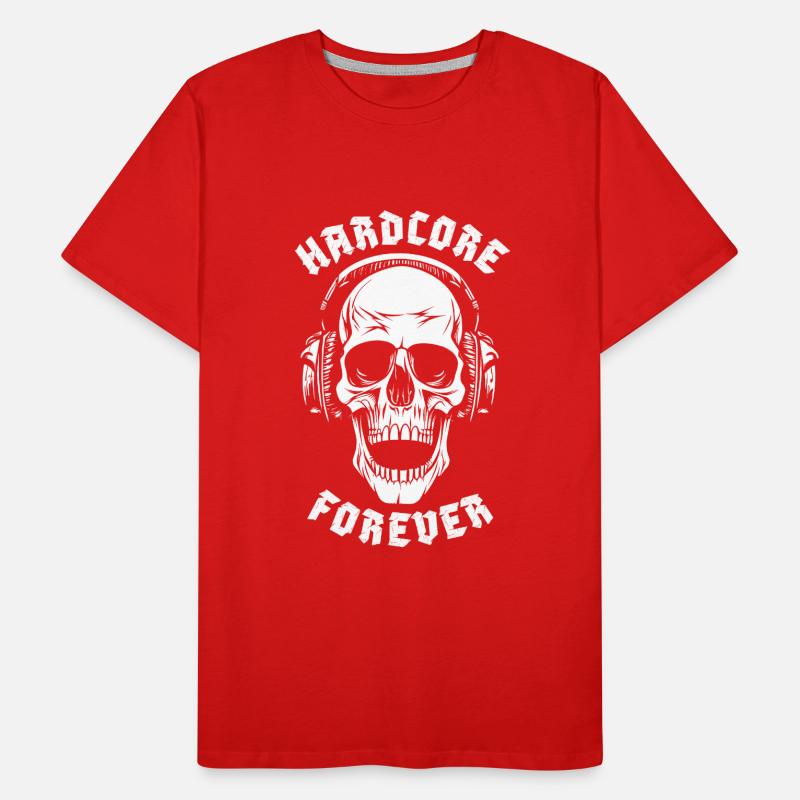 HARDCORE FOREVER Men's Premium Organic T-Shirt