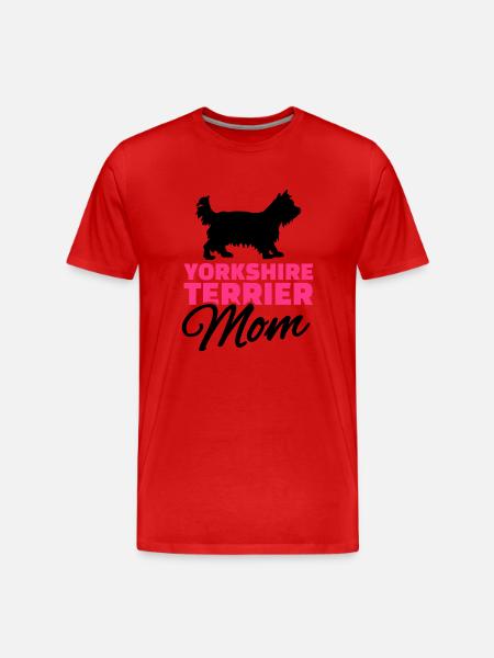 Yorkshire - Männer Premium Bio T-Shirt - Rot