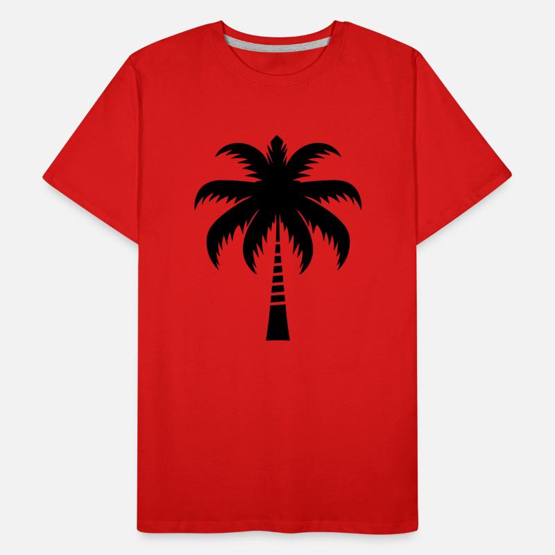 Palm trees Men's Premium Organic T-Shirt