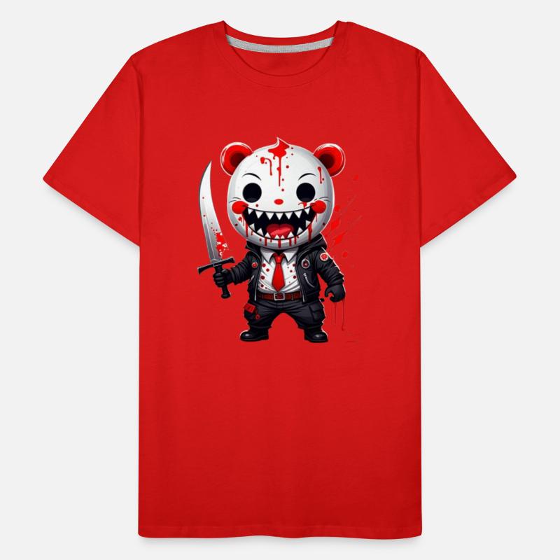 Cache-cache avec Teddy T-shirt bio Premium Homme