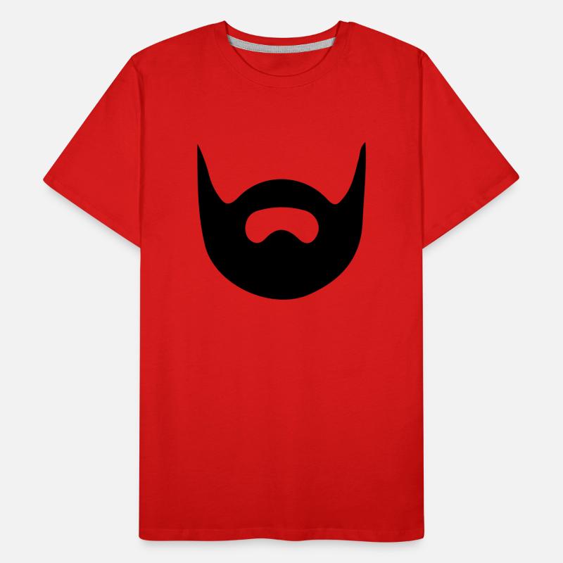 Bart Männer Premium Bio T-Shirt