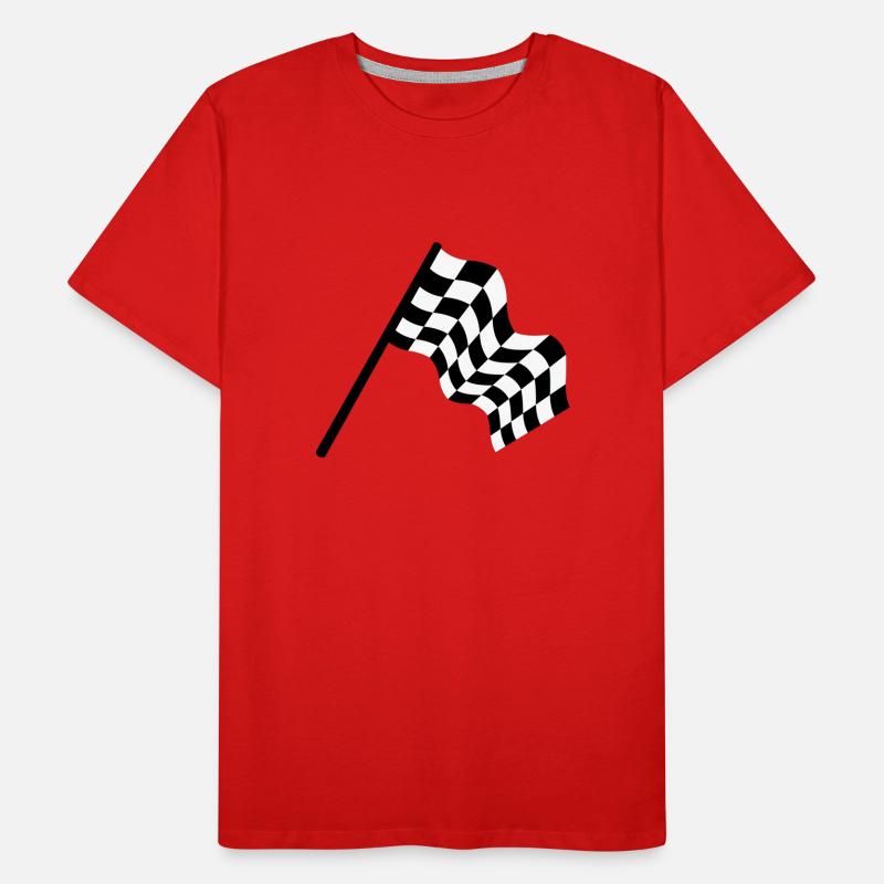 la course automobile T-shirt bio Premium Homme