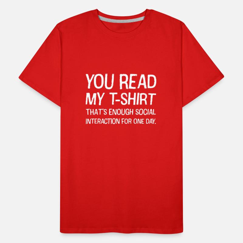 Soziale Interaktion. Männer Premium Bio T-Shirt