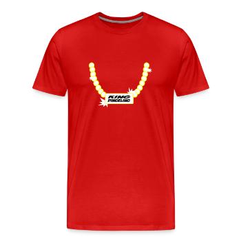 choses roi ling - T-shirt bio Premium Homme - rouge - Devant - Damien (186cm)