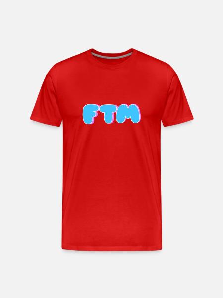 FTM - T-shirt bio Premium Homme - rouge