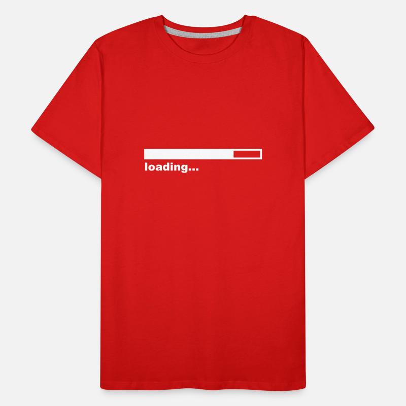 Loading Bar - Internet - Game Men's Premium Organic T-Shirt